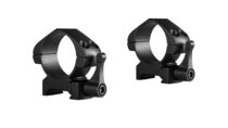 HAWKE PRECISION STEEL RING MOUNTS 30MM 2 PIECE WEAVER MEDIUM - LEVER HAWKE PRECISION STEEL RING MOUNTS 30MM 2 PIECE WEAVER MEDIUM - LEVER