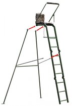 Rear legs for making a ladder freestanding Rear legs for making a ladder freestanding