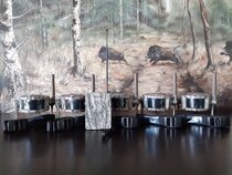 SY-007 PLUS Bewegingsmelder 5 sensoren 1 ontvanger met Trill Functie voor de Jacht, Drijfjacht en Thuis Beveiliging - BESTGUARDER SY-007 PLUS Bewegingsmelder 5 sensoren 1 ontvanger met Trill Functie voor de Jacht, Drijfjacht en Thuis Beveiliging - BESTGUARDER