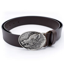 Lederen Riem Wild Zwijn Lederen Riem Wild Zwijn
