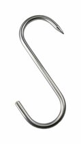 S-Hook 160/6mm stainless steel S-Hook 160/6mm stainless steel