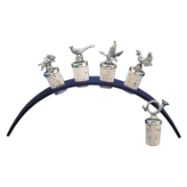 Flessenkurk met motief