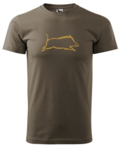 T-Shirt Sanglier Brun - Logo 5 T-Shirt Sanglier Brun - Logo 5