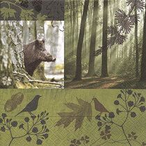 20 napkins Wild boar 20 napkins Wild boar