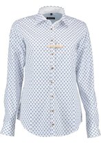 Gipfelstürmer Dames blouse Ines hert blauw Gipfelstürmer Dames blouse Ines hert blauw