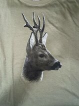 Ree T-Shirt Groen - Logo 2 Ree T-Shirt Groen - Logo 2