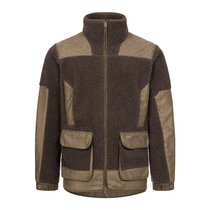 Blaser Sherpa fleece jas dark brown Blaser Sherpa fleece jas dark brown