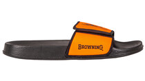 Browning slippers met klittenband in oranje Browning slippers met klittenband in oranje