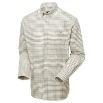 ShooterKing Pheasant Flannel Hemd Beige/Groen ShooterKing Pheasant Flannel Hemd Beige/Groen