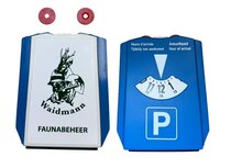 Waidmann Faunabeheer parkeerschijf Waidmann Faunabeheer parkeerschijf