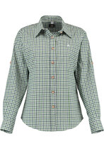 OS-Trachten Damesblouse met lange mouwen – Groene ruit OS-Trachten Damesblouse met lange mouwen – Groene ruit