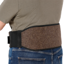 Rückenwärmer- Wollfilz Nierenwärmer mit Tasche