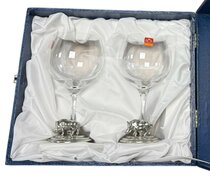 RCR 2 verres à vin sanglier - coffret cadeau