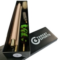 Target Sports reinigingsset voor hagelgeweren kaliber 16 – 3 borstels en 3 houten poetsstokken