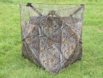 Snelopzet jachtscherm & jachttent – 125 x 375 cm