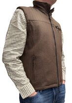 Waidmann Loden Bodywarmer Bruin – Traditionele Jachtgilet