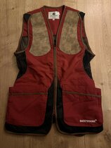ShooterKing clay shooter zomer schietvest Rood