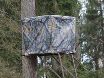 Camouflage Net voor ladderzit – geschikt voor 2-persoons ladderstands en andere modellen (138028)