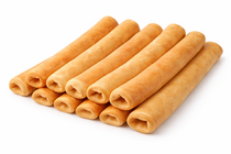 Petstyle living - Gerookte gepofte rol rund 25cm - 2 stuks (Honden Snack)