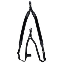 Rypo Rucksack-Gewehrriemen rutschfest Schwarz