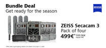 Zeiss Secacam 3 Wildcamera 3 + 1 gratis