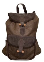 Loden Klassieke Rugzak Bruin