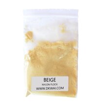 DK WAI Lokvogels met flock – zelf te flocken – Beige