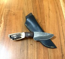 Keilerklinge Damast Mes Hert Skinner