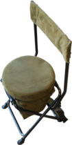 Draaibare stoel Heavy Duty 360°