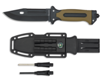 Albainox Coyote Zwart Tactisch Mes