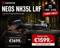 Hikmicro Neos NH35L Warmtebeeld Richtkijker met Afstandsmeter