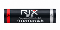RIX OPTICS BP-03 (18650) Batterij / Accu 3800mAh 3.6V Oplaadbaar
