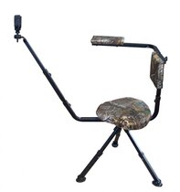 Schietstoel draagbare opvouwbare 360° draaiend Schietstoel draagbare opvouwbare 360° draaiend