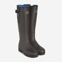 Le Chameau Vierzonord Neopreen gevoerde laars Dames (Marron Foncé / Bruin) Le Chameau Vierzonord Neopreen gevoerde laars Dames (Marron Foncé / Bruin)