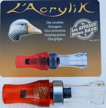 Greylag geese decoy whistle - L´Acrylik Helen Baud Greylag geese decoy whistle - L´Acrylik Helen Baud