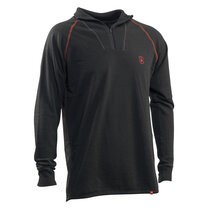 DEERHUNTER Merino Wool Jersey w. Zip-neck DEERHUNTER Merino Wool Jersey w. Zip-neck