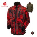 SHOOTERKING-Forest-Mist-Softshell-Heren-Camouflage-RED-Willow-Green