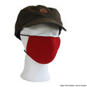 Mondmasker-Neusmasker-Rood