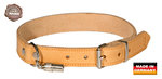 Collar-riveted-from-pale-light-brown-leather-AKAH