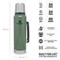 STANLEY-Legendary-Classic-Bottle-1-Liter-Hammertone-Green