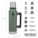 STANLEY-Legendary-Classic-Bottle-14-Liter-Hammertone-Green