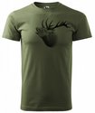 Hirsch-T-Shirt-Grun-Logo-1