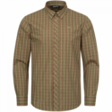 Blaser-Shirt-Tristan-Olive-Beige-Checkered