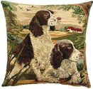 Gobelin-Geweven-Kussen-45x45-cm-Springer-Spaniel