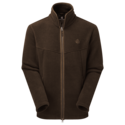 Shooterking-Oxford-Polartec-fleece-jacket-brown-men