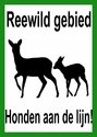 Signaalbord-aluminium-Reewild-gebied-honden-aan-de-lijn