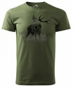 Hirsch-T-Shirt-Grun-Logo-3