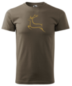 Deer-T-Shirt-Brown-Logo-4
