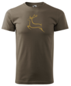 Hirsch-T-Shirt-Braun-Logo-4