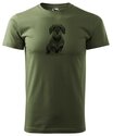 Dachshund-T-Shirt-Green-Logo